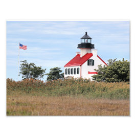 East Point Lighthouse, New Jersey Foto Print Afdruk