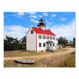 East Point Lighthouse, New Jersey Foto Print Foto Afdruk
