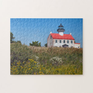 East Point Lighthouse, New Jersey Jigzaag Puzzle Legpuzzel