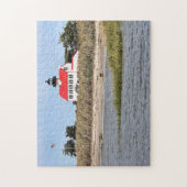 East Point Lighthouse, New Jersey Jigzaag Puzzle Legpuzzel (Verticaal)