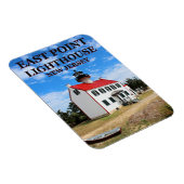 East Point Lighthouse, New Jersey Photo Magnet Magneet (Rechterzijde)