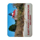 East Point Lighthouse, New Jersey Photo Magnet Magneet (Verticaal)