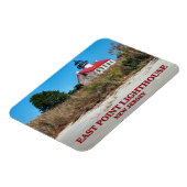 East Point Lighthouse, New Jersey Photo Magnet Magneet (Linkerzijde)