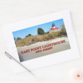East Point Lighthouse, New Jersey Stickers (Envelop)