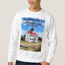 East Point Lighthouse, New Jersey Sweatshirt