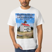 East Point Lighthouse, New Jersey T-Shirt (Voorkant)