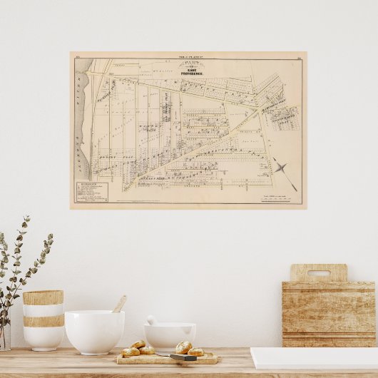 East Providence Rhode Island Poster (Keuken)