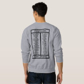 East Prussia Sweatshirt (Achterkant volledig)