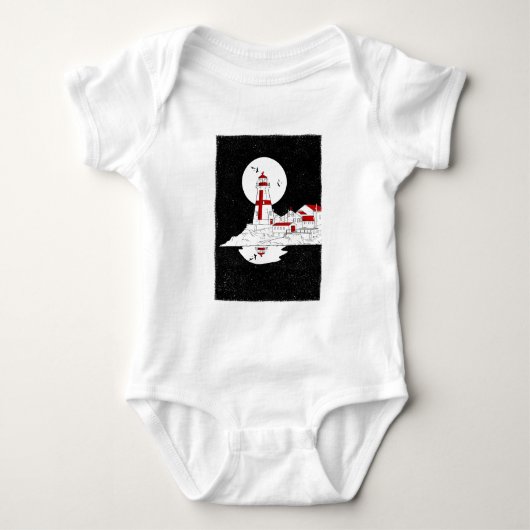 East Quoddy Head Lighthouse flat shirt amazon (Voorkant)