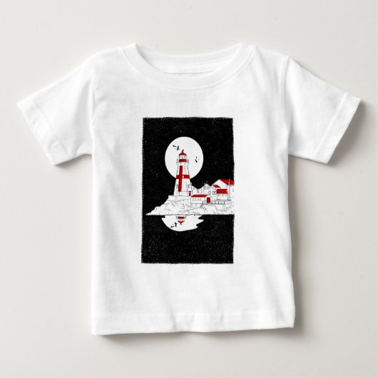 East Quoddy Head Lighthouse flat shirt amazon (Voorkant)