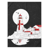 East Quoddy Head Lighthouse flat Tafelkleed (Voorkant)