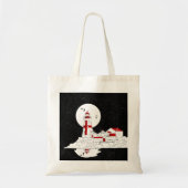 East Quoddy Head Lighthouse flat Tote Bag (Voorkant)