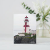 East Quoddy Lighthouse Briefkaart (Staand voorkant)