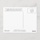 East Quoddy Lighthouse Briefkaart (Achterkant)