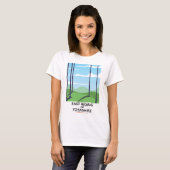 East Riding of Yorkshire reisposter T-shirt (Voorkant volledig)