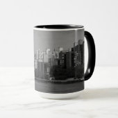 East River Skyline Panorama Mok (Voorkant rechts)