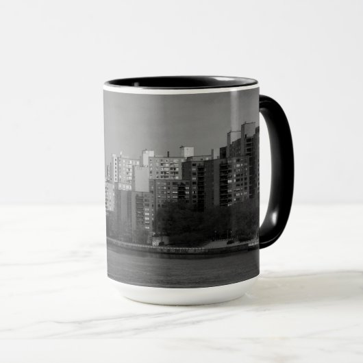 East River Skyline Panorama Mok (Voorkant rechts)