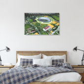 East Rock Park Uitzicht van de Pardee Roos Garden Canvas Afdruk (Insitu (Slaapkamer))