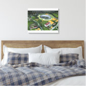 East Rock Park Uitzicht van de Pardee Roos Garden Canvas Afdruk (Insitu (Slaapkamer))