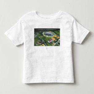 East Rock Park Uitzicht van de Pardee Roos Garden Kinder Shirts