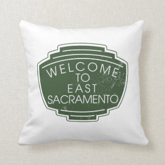 East Sac Sign Pillow Kussen