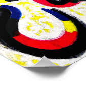 East Side Gallery, Berlijnse muur, dansvrijheid Poster (Hoek)