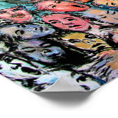 East Side Gallery, Berlijnse muur, Massavlucht Poster (Hoek)