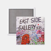 East Side Gallery, Berlin Wall, Graffiti Magneet (Voorkant / Achterkant)