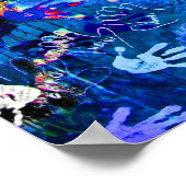 East Side Gallery, Berlin Wall, Hands (1) Poster (Hoek)