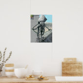 East Side Gallery, Berlin Wall, Sentry on Wall (ac Poster (Keuken)