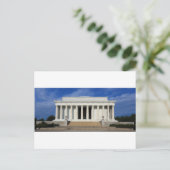 East Side of the Lincoln Memorial Washington DC. Briefkaart (Staand voorkant)