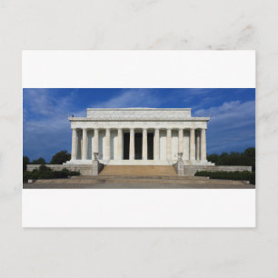 East Side of the Lincoln Memorial Washington DC. Briefkaart