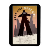 East Side ~ West Side Magneet (Verticaal)