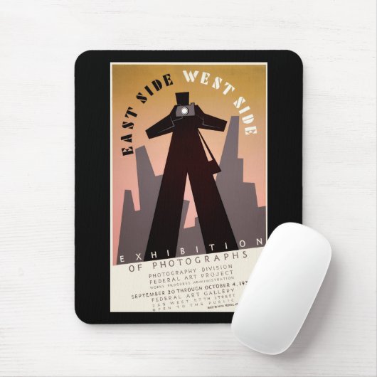 East Side ~ West Side Muismat (Met muis)