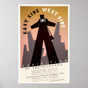 East Side ~ West Side Poster