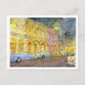 East Six St. bij Trinity St., Austin, Texas Briefkaart (Voorkant)