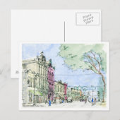 East Six Street, Austin, Texas Briefkaart (Voorkant / Achterkant)