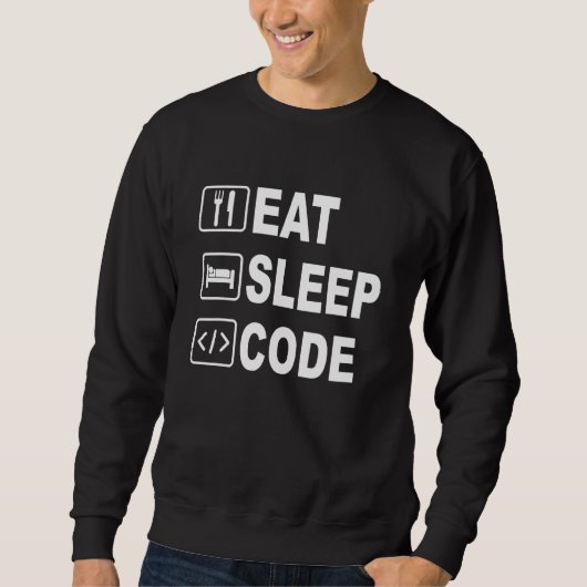 East Sleep Code Funding voor software engineers &  Trui (Voorkant)