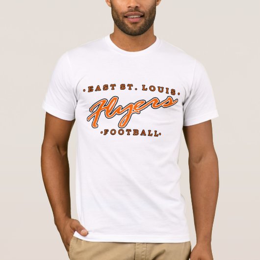 East St. Louis Flyers Football T-shirt (Voorkant)