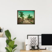 East Street in Nassau Poster (Thuiskantoor)