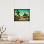 East Street in Nassau Poster (Keuken)