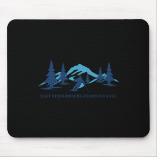 East Stroudsburg Pennsylvania Ski Resort Skiën Ski Muismat