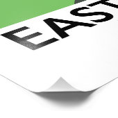 East Sussex, England train poster (Hoek)