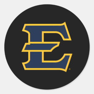 East Tennessee State Buccaneers Icon Ronde Sticker