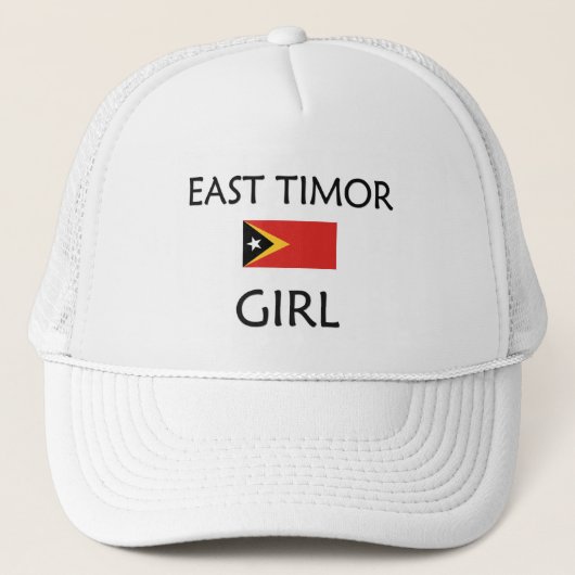 EAST TIMOR GIRL TRUCKER PET (Voorkant)