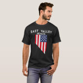 East Valley Nevada USA State Travel Nevada T-shirt (Voorkant volledig)