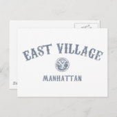 East Village Briefkaart (Voorkant / Achterkant)