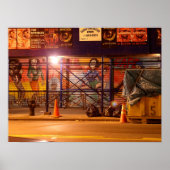 East Village Graffiti Poster (Voorkant)