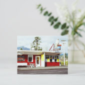 East Wind Drive-In, Cascade Locks, Oregon Briefkaa Briefkaart (Staand voorkant)