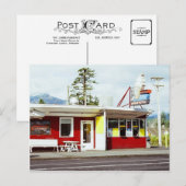 East Wind Drive-In, Cascade Locks, Oregon Briefkaa Briefkaart (Voorkant / Achterkant)